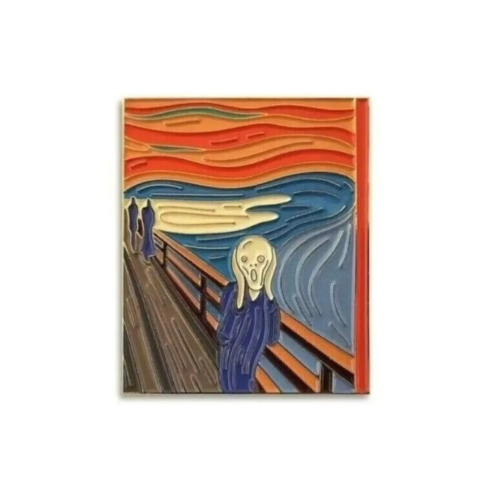 3/20 The Scream Painting Enamel Pin